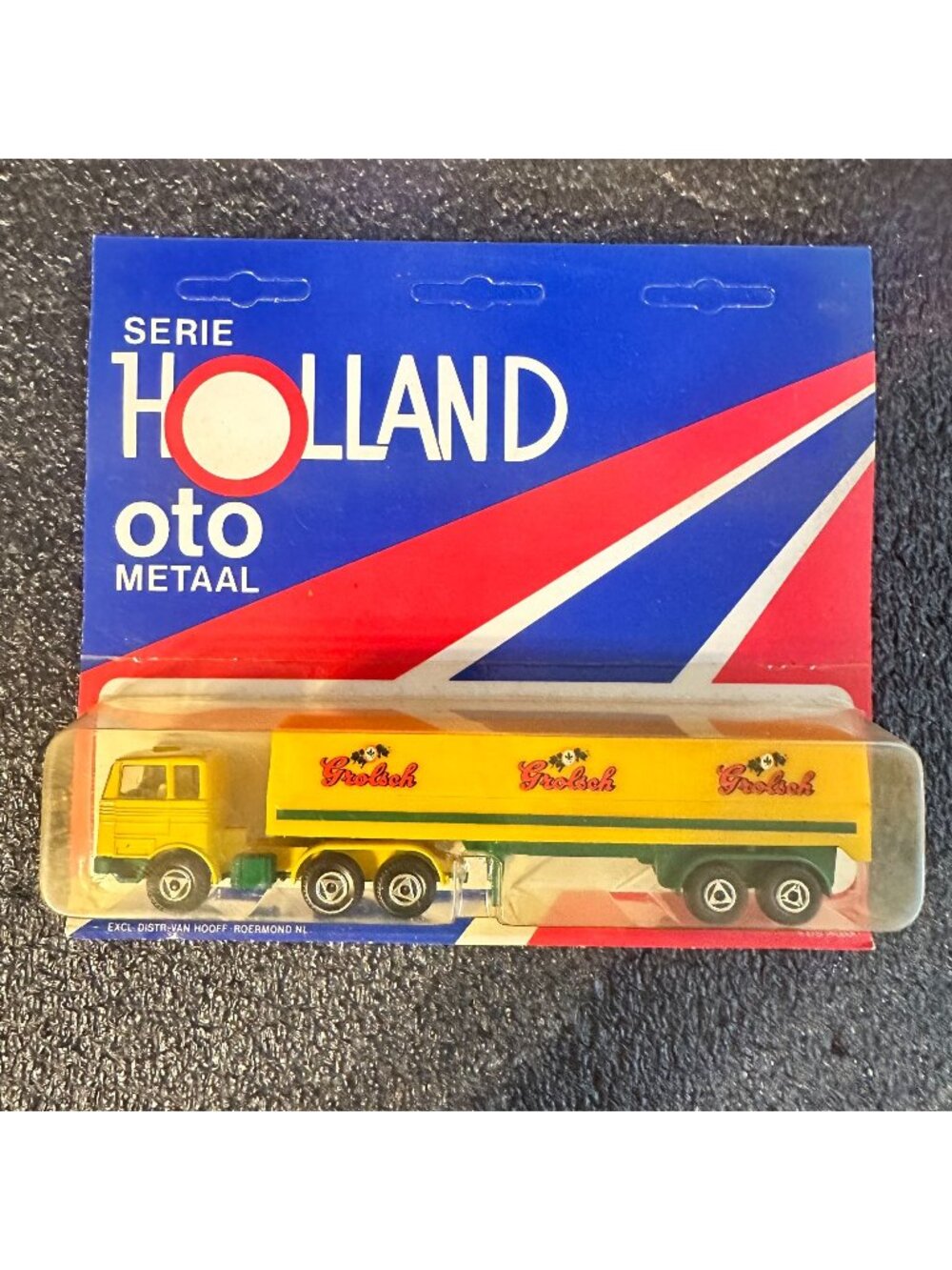 Serie Holland oto Metal Die Cast Tractor Trailer Grolsch